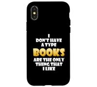 Custodia per iPhone X/XS I libri sono l'unica cosa che mi piace Fast Speed Reader Book
