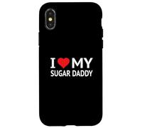 Custodia per iPhone X/XS I Love My Sugar Daddy
