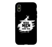 Custodia per iPhone X/XS I saggi lo cercano ancora - Fede cristiana Gesù speranza - Stella