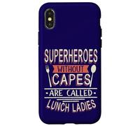 Custodia per iPhone X/XS I supereroi della cucina senza mantello sono chiamati signore del pranzo