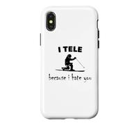 Custodia per iPhone X/XS I Tele Perché ti odio