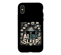 Custodia per iPhone X/XS IA Ha Rubato Il Mio Sonno Divertente Prompt Engineer