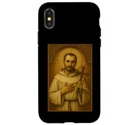 Custodia per iPhone X/XS Icona cattolica romana di San Carlo de Foucauld