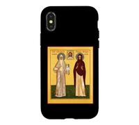 Custodia per iPhone X/XS Icona ortodossa di Elisabetta la Nuova Martire