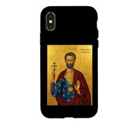 Custodia per iPhone X/XS Icona ortodossa di San Longino il Centurione