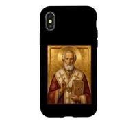 Custodia per iPhone X/XS Icona ortodossa di San Nicola di Myra