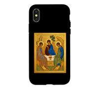 Custodia per iPhone X/XS Icona ortodossa La Santissima Trinità