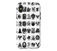 Custodia per iPhone X/XS Icone Infernali La Collezione Gotica Goetia