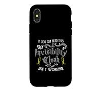 Custodia per iPhone X/XS If You Can Read This My Invisibility Cloak Isn't Working Fun