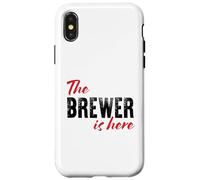 Custodia per iPhone X/XS Il birraio è qui - Divertente