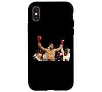 Custodia per iPhone X/XS Il campione di boxe dei pesi massimi di Lennox Lewis batte Al Malcolm