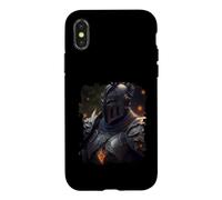 Custodia per iPhone X/XS Il cavaliere che combatte il male