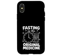 Custodia per iPhone X/XS Il digiuno è la medicina originale