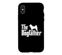 Custodia per iPhone X/XS Il Dogfather - Shiba Inu Cane Giapponese Papà
