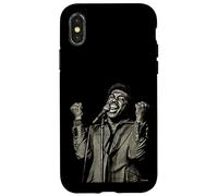 Custodia per iPhone X/XS Il Drifters Cantante Ben E King Soul R&B Da Dick Barnatt