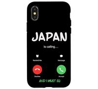 Custodia per iPhone X/XS Il Giappone chiama e devo andare in viaggio