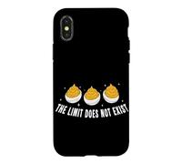 Custodia per iPhone X/XS Il limite non esiste Love Deviled Egg Buon Ringraziamento