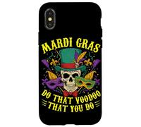Custodia per iPhone X/XS Il Mardi Gras fa quel voodoo che fai