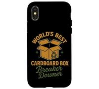 Custodia per iPhone X/XS Il Miglior Rompi-scatole Di Cartone Del Mondo: Divertente