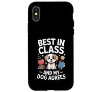 Custodia per iPhone X/XS Il migliore della il mio cane è d'accordo