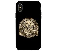 Custodia per iPhone X/XS Il mio amante dei cani Golden Retriever Ray Of Sunshine