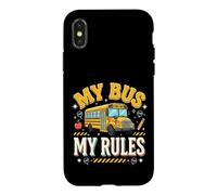 Custodia per iPhone X/XS Il mio bus Le mie regole