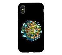 Custodia per iPhone X/XS Il mio piccolo mondo pieno di hobby