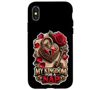 Custodia per iPhone X/XS Il mio regno per un pisolino divertente Richard il terzo gioco citazione