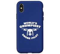 Custodia per iPhone X/XS Il pilota di droni più grumpiest del mondo