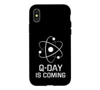 Custodia per iPhone X/XS Il Q-Day sta arrivando, Quantum Computing, Quantum Security, Qubit