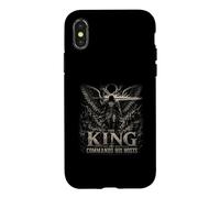 Custodia per iPhone X/XS Il re comanda i suoi ospiti Christian Warrior