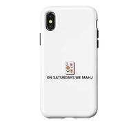Custodia per iPhone X/XS Il sabato Noi Mahj