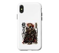 Custodia per iPhone X/XS Il Sesto Demone Celeste e Re Oda Nobunaga Samurai