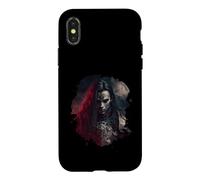 Custodia per iPhone X/XS Il sinistro vampiro della fantasia