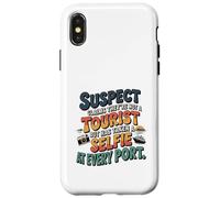Custodia per iPhone X/XS Il turista colpevole