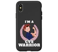 Custodia per iPhone X/XS I'm a CVS Warrior Cyclic Vomiting Syndrome Awareness