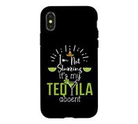 Custodia per iPhone X/XS Im Not Slurring Its My Tequila Accent Margarita Day Drinking
