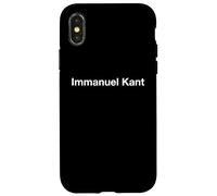 Custodia per iPhone X/XS Immanuel Kant