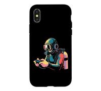 Custodia per iPhone X/XS Immersioni subacquee Controller per videogiochi Womens Mens ARA