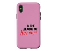 Custodia per iPhone X/XS Imprenditrice femminile nella lega delle sue