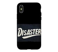 Custodia per iPhone X/XS Impressionante Disastro Discorso Costume