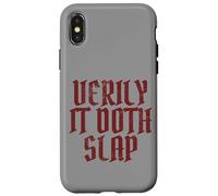 Custodia per iPhone X/XS In verità, è uno schiaffo divertente a Castlecore