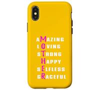 Custodia per iPhone X/XS Incredibili parole amorevoli e forti per la festa della mamma