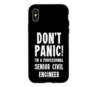 Custodia per iPhone X/XS Ingegnere civile senior