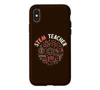 Custodia per iPhone X/XS Insegnante STEM - Scienza, Tech, Ingegneria e Educazione Matematica