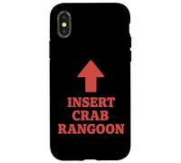 Custodia per iPhone X/XS Insert Crab Rangoon