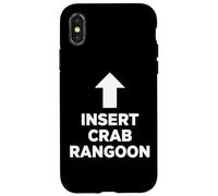 Custodia per iPhone X/XS Insert Crab Rangoon