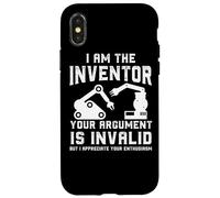 Custodia per iPhone X/XS Inventor Apparel - Divertente design dei grandi inventori
