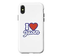 Custodia per iPhone X/XS Io amo Juan