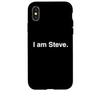 Custodia per iPhone X/XS Io sono Steve.